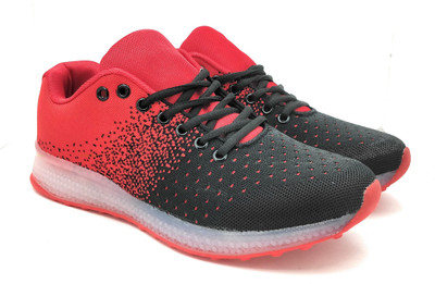 

Aura Ease Running Shoes For Men(Red, Black