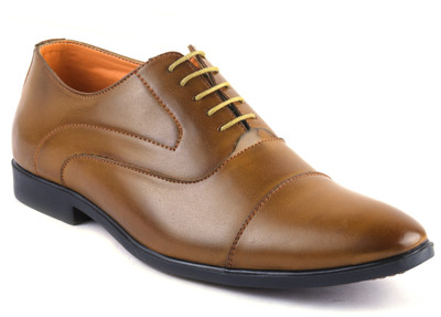 

J-10 J10 Casual Shoe for Men's 1506 Teak  Lace Up For Men(Tan