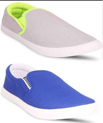 

COURIER Loafers For Men(Green, Blue, Grey green+5 sky blue