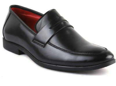 

J-10 J10 Casual Shoe for Men's 1503 Black  Slip On For Men(Black