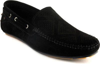 

J- J10 Loafer Shoe for Men's 1912 Black  Loafers For Men(Black