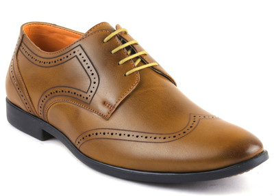 

J-10 J10 Casual Shoe for Men's 1508 Teak  Derby For Men(Tan