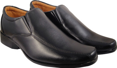 

Action Synergy Men's P9906 Black Formal Shoe Slip On For Men(Black