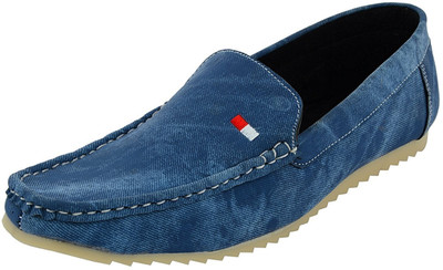 

Deals4you Synthetic Leather Casual Partywear Loafers Shoes For Mens And Boys Loafers For Men(Blue