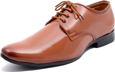 

ROAD STAG Office and Party Derby For Men(Brown, Light brown
