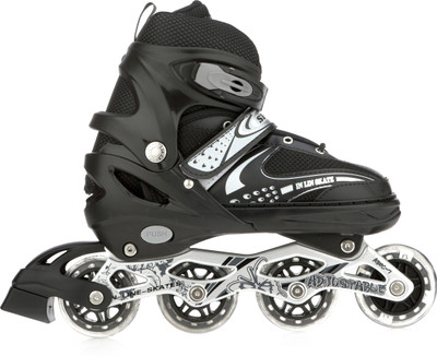 

VEERA V 732 Medium In-line Skates - Size 1-5 UK(Black)