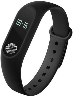 

Vizio Fitness Gadget with Heart Rate Monitor (Compatible with all Android & IOS Devices) Fitness Band(Black Strap, Size : Free)
