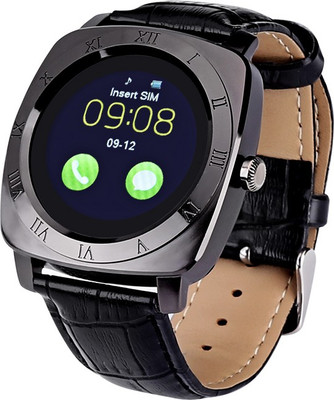 

Life Like X3 BLUETOOTH WITH SIM & TF CARD SLOT black Smartwatch(Black Strap L)