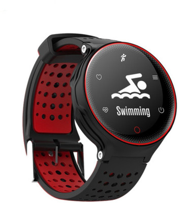 

True Store ™ X2 Edition Smart Fitness Band Blood Pressure Oxygen Heart Rate Monitor Smart Watch Waterproof Bluetooth Smart Bracelet For Ios Android Devices (Multicolor) Smartwatch(Red, Black Strap Strap Free Size), Black;red