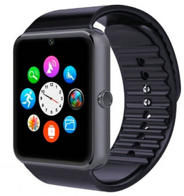 

Like Star Bluetooth Smart Watch GT08 Wrist Watch Phone with Camera & SIM Card Support Black Smartwatch Black Smartwatch(Black Strap M)
