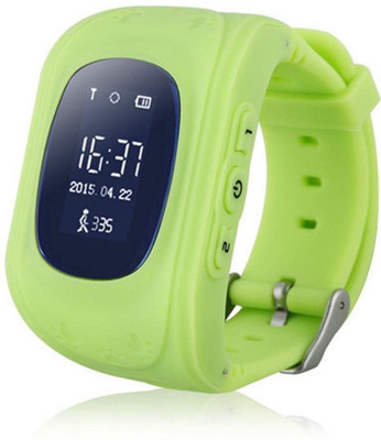 

Estar Q50 Bambini Smart Watch Orologio da polso con anti-perso GPS Tracker SOS chiamata Località Finder Telecomando Monitor Pedometro Funzioni Controllo genitore da iPhone e Android Smartphone Green Smartwatch(Green Strap FREE SIZE)