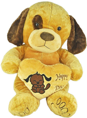 

Babysid Collections Cuddling Cute Big Dog Happy Day Size : 46 x 50 x 52 cm - 52 cm(Brown)