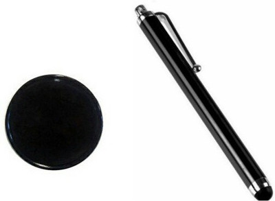 

Freya GEL PAD MOBILE HOLDER WITH Pen for Touch Sceen Mobile Phones and Tablets Stylus(Black)