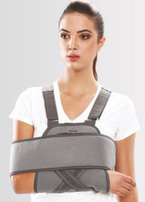 

Tynor Universal shoulder Immobilizer-Special Shoulder Support (, Grey