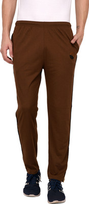 Buy Rupa Solid Men's Brown Track Pants