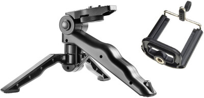 

ReTrack 2in1 Desktop Handle Stabilizer Portable Folding Stand With Bracket Tripod(Black, Supports Up to 1000 g)