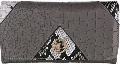 

Gio Collection Women Grey Artificial Leather Wallet(6 Card Slots)