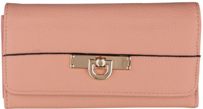 

Gio Collection Women Pink Artificial Leather Wallet(6 Card Slots)