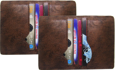 

Peacock Mundkar Boys Brown Artificial Leather Card Holder(5 Card Slots)