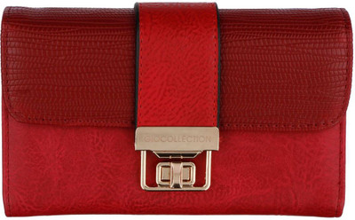 

Gio Collection Women Red Artificial Leather Wallet(4 Card Slots)