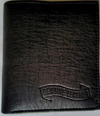 

MrSanotiyas Boys Black Artificial Leather Wallet(9 Card Slots)