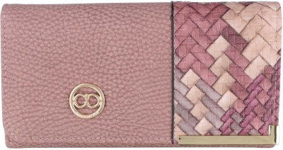 GIO COLLECTION Women Pink Artificial Leather Wallet(6 Card Slots)