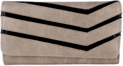 

Gio Collection Women Grey Artificial Leather Wallet(6 Card Slots)