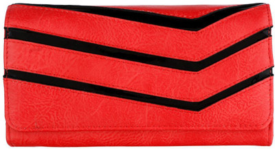 

Gio Collection Women Red Artificial Leather Wallet(6 Card Slots)