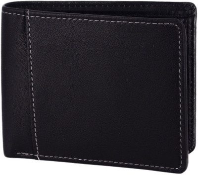 

UrbanGalore Men Black Genuine Leather Wallet(8 Card Slots)