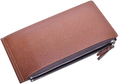 

Knott Women Brown Artificial Leather Wallet(17 Card Slots)