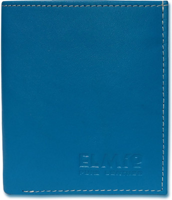 

EL Mio Men Blue Genuine Leather Wallet(3 Card Slots)