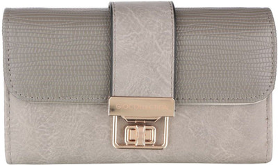 

Gio Collection Women Grey Artificial Leather Wallet(4 Card Slots)