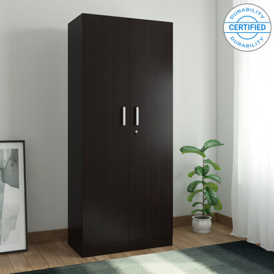 

Spacewood Optima Engineered Wood 2 Door Wardrobe(Finish Color - Natural Wenge)