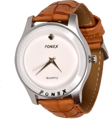 

Fonex White Dial Analog Watch - For Men