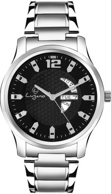 

Lugano DE1062LG Day & Date Series Watch - For Men