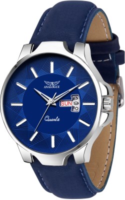 

Analogue ANLG-411DD Blue Sapphire Day and Date Series Watch - For Men