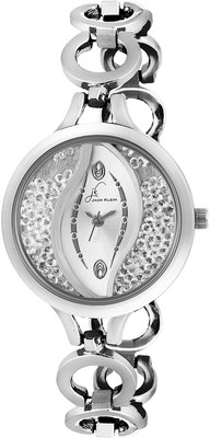 

Jack Klein Silver Metal Chain Wrist Watch For Women Watch - For Men