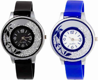

Miss Perfect New Stylish Moveble Diamond Combo Watch For Girls & Women OD-189-1 Watch - For Girls Watch - For Men & Women