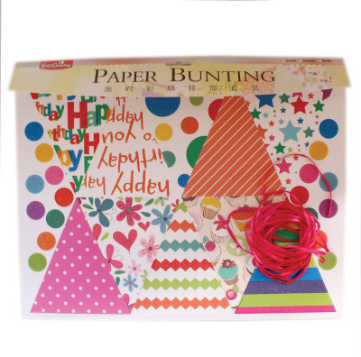 

Tootpado DIY Paper Bunting Happy Birthday (EPB1503) - 10 Designs 40 Pcs (CDIY16)