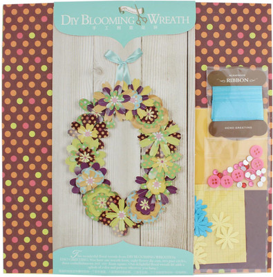 

Tootpado DIY Blooming Wreath (Oval BW04) - Blue - (CDIY15)