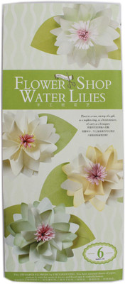 

Tootpado Easy Paper Kit Water Lilies Flowers (FS02) - (CDIY07) - Paper Flower Making Kit