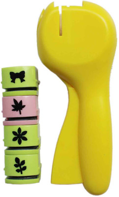 

Tootpado Piler Type Craft Paper Punch with 4 Designs 2 cm - (CCPP133)