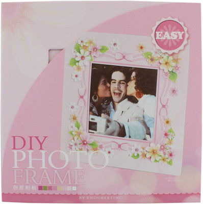 

Tootpado DIY Photo Frame Set (SPF13) - Pink (CDIY12) - Creative Scrapbooking Make Your Own Picture frame