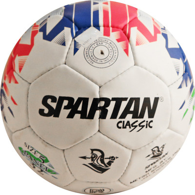 

Spartan CLASSIC COLOURED Football - Size: (Pack of 1, White