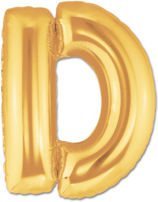 

DJP Solid 'C' LETTER ALPHABET FOIL BALLOON 18 INCH GOLDEN COLOR Balloon(Gold, Pack of 1)