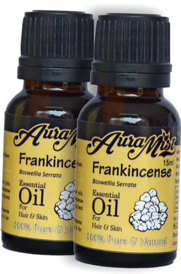 

AuraMist Aura Mist Frankincense 100% Pure & Natural therapeutic Essential Oil - 15ml*2=30ml(30 ml)