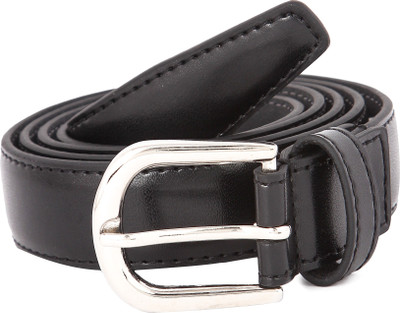 

Waist Wire Women Casual Black Artificial Leather Belt