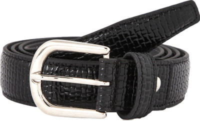 

Waist Wire Women Casual Black Artificial Leather Belt