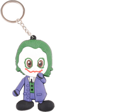

Techpro Doublesided Batman Joker Cartoon Full Figure design Key Chain(Multicolor)