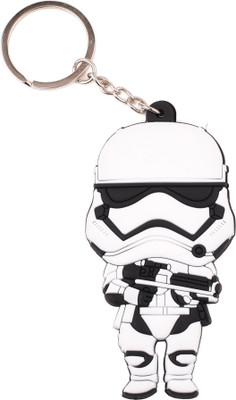 

Techpro Doublesided Rubber Starwar Stormtrooper Design Key Chain(Multicolor)